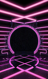 neon stage