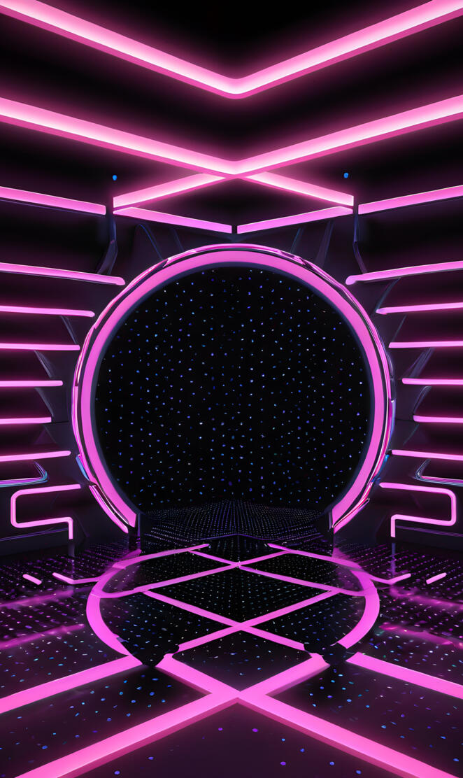 neon stage