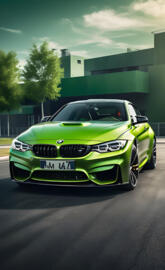 BMW M4 super car