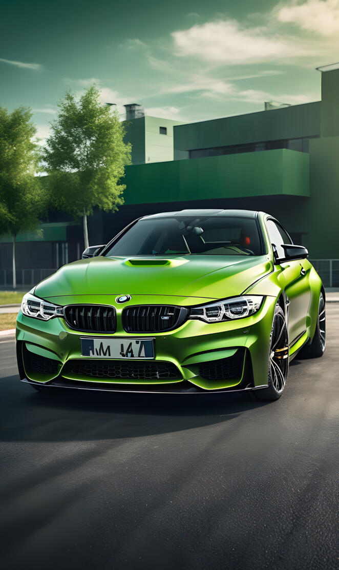 BMW M4 super car