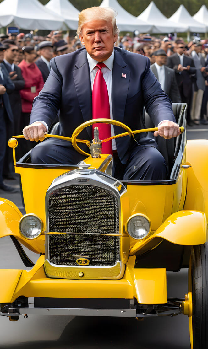 Donald Trump's model T Ford