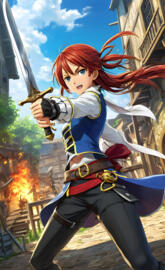 HotSwordswomanWithMeat