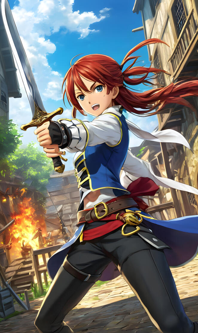 HotSwordswomanWithMeat