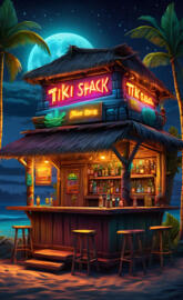 tiki shack Rockville Indiana
