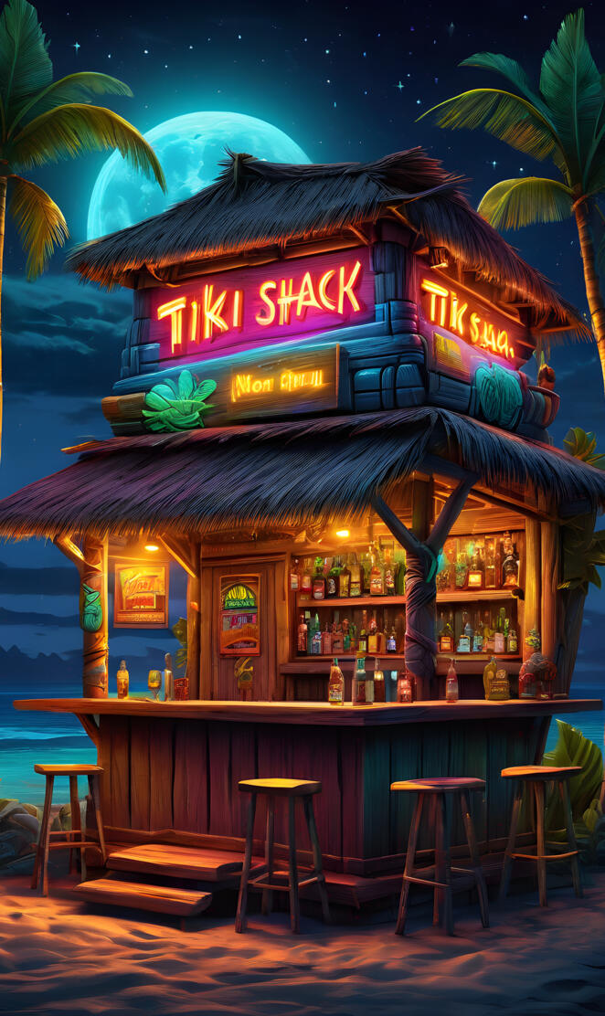 tiki shack Rockville Indiana