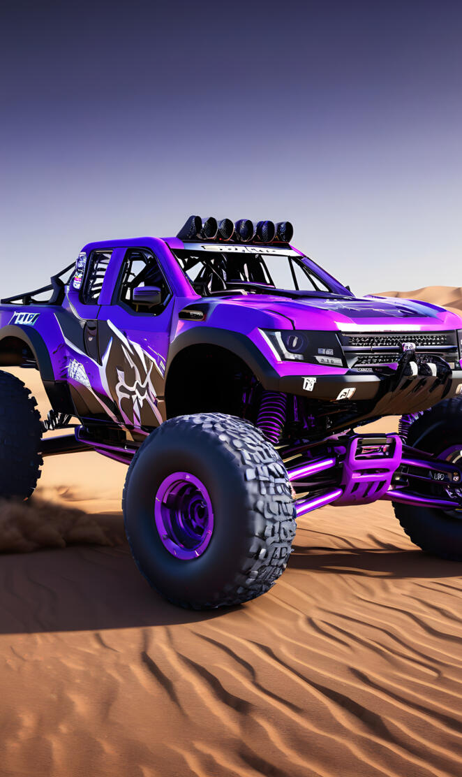 NOSTRANT design. racing team, unlimited trophy truck class. ready Baja