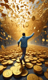 it's raining Bitcoins