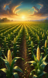 Corn fields