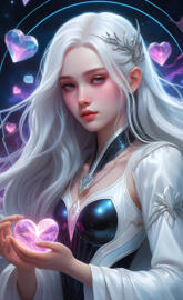 picking up the pieces of her heart