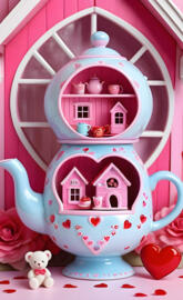 Valentine teapot