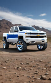 An Extremely Awesome 2025 Chevrolet Silverado 4x4 4-door Pickup Truck.