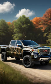 A 2025 GMC 1500 4X4 4-Door Pickup Truck.