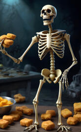 the first nugget and the first skeleton.