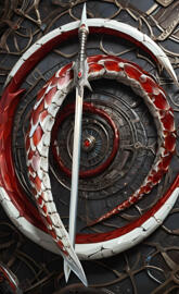 The Snake Bit Lance (Long Sword)