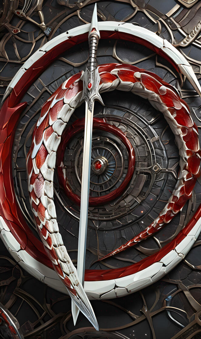 The Snake Bit Lance (Long Sword)