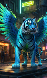 Kita, Blue Angel Tiger