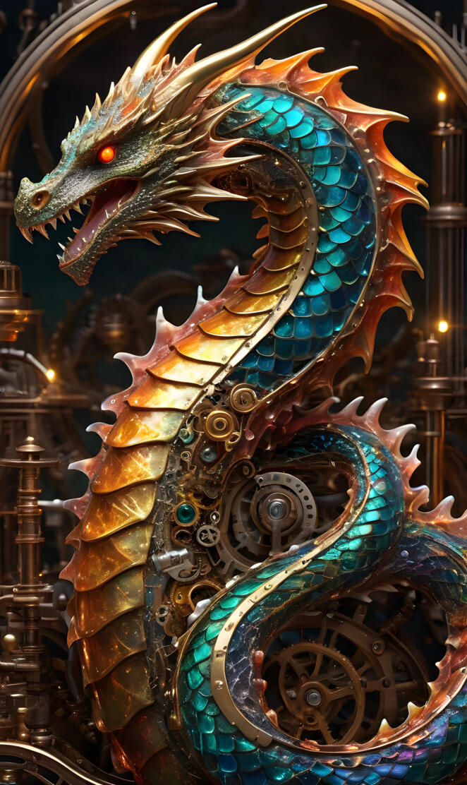 A mechanical model of a Razor Star Serpent