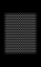 Dark centered pattern