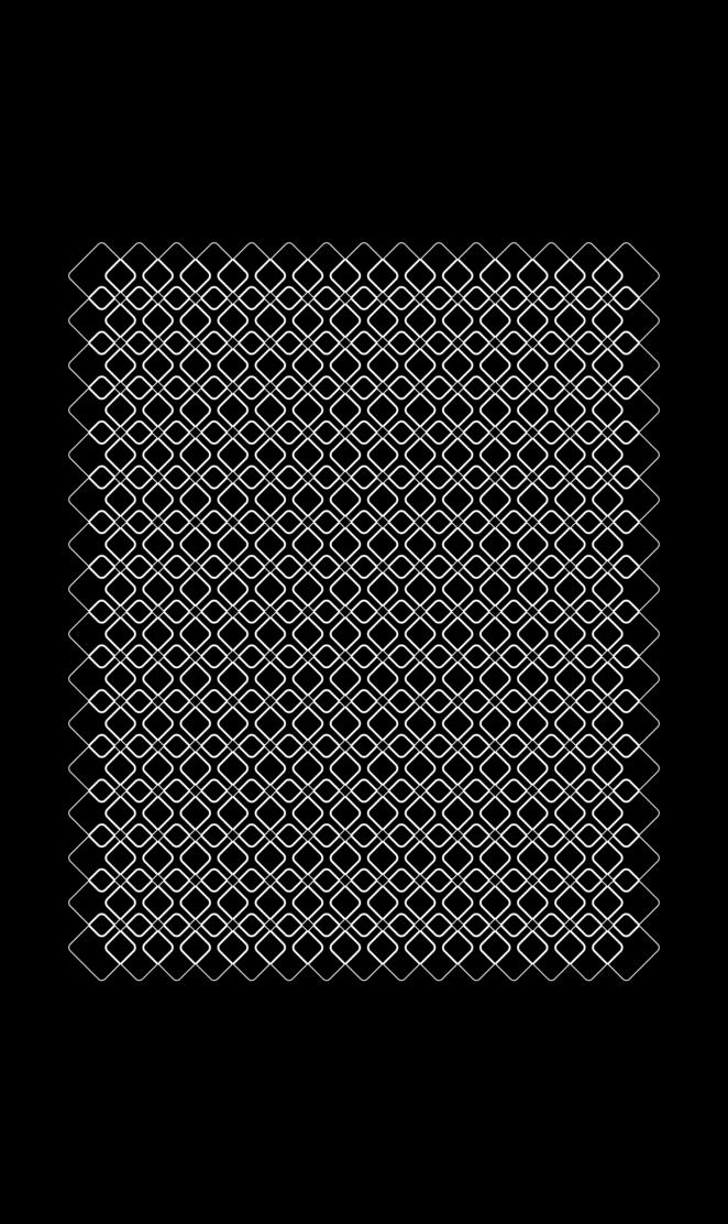 Dark centered pattern