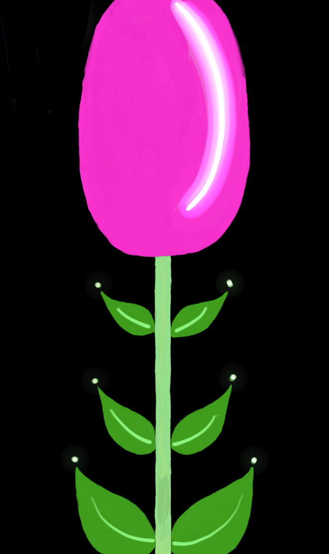 Dark Tulip wallpaper