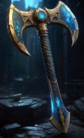 Gradok's Dark Star Axe