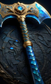 0ⁿ
Grundax's Blue Flame Axe