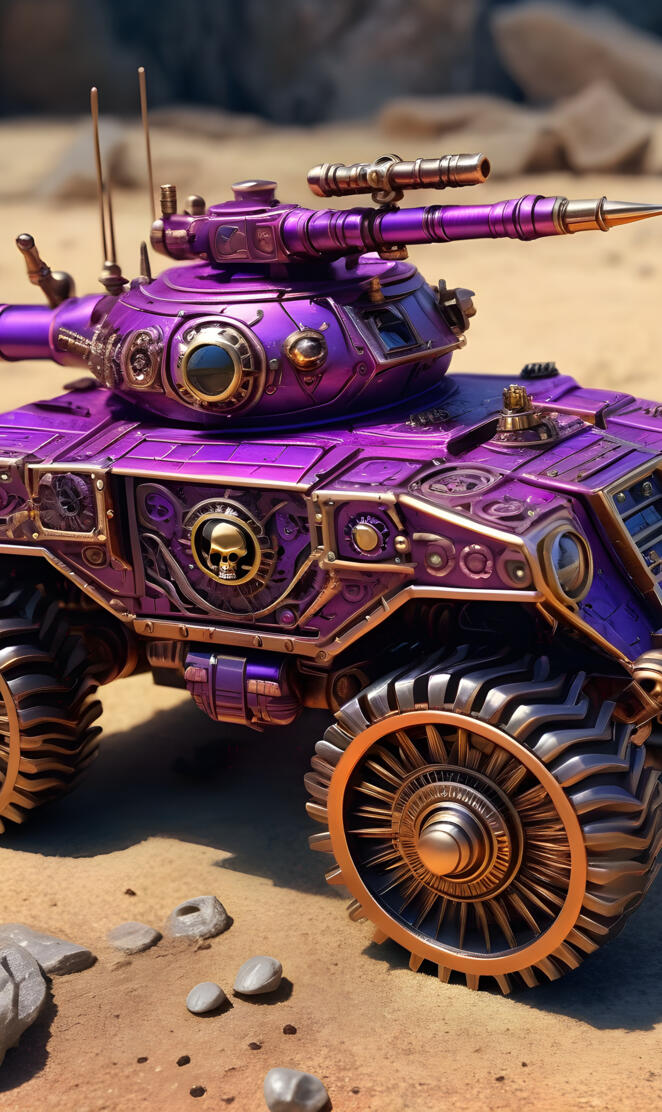 A.I. Controlled Anti-Tank Tank, Battle for Mars