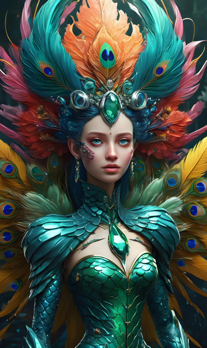 peacock goddess