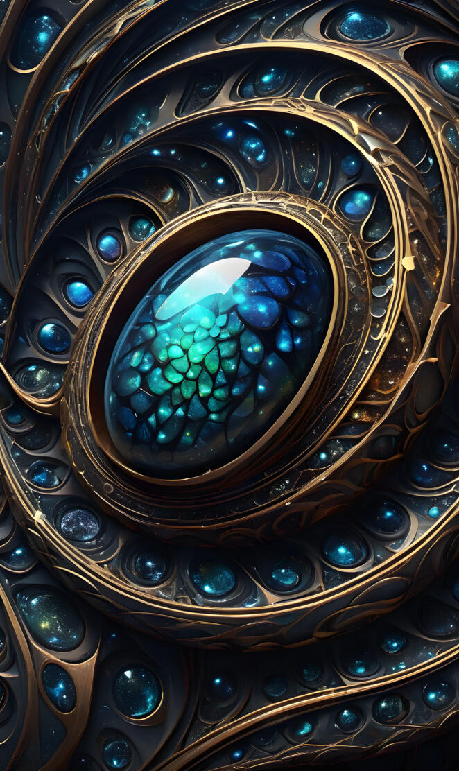 a circular object with a hole in it