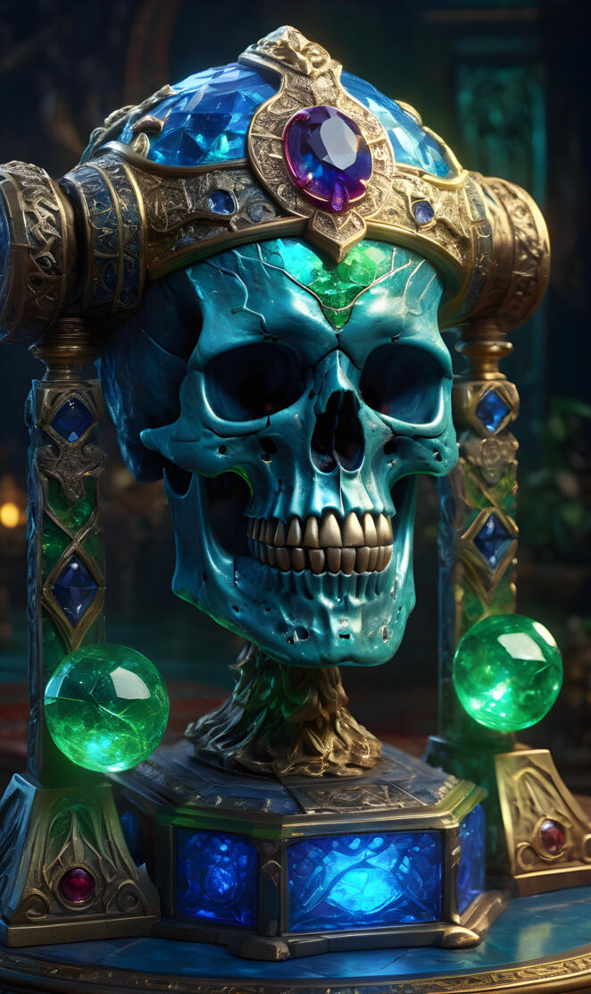 The Necromancer's Venom Helm