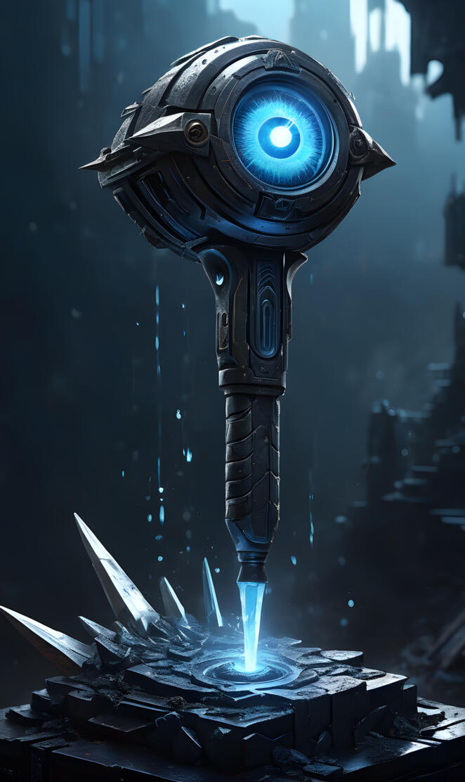 The Dragon's Eye War Hammer