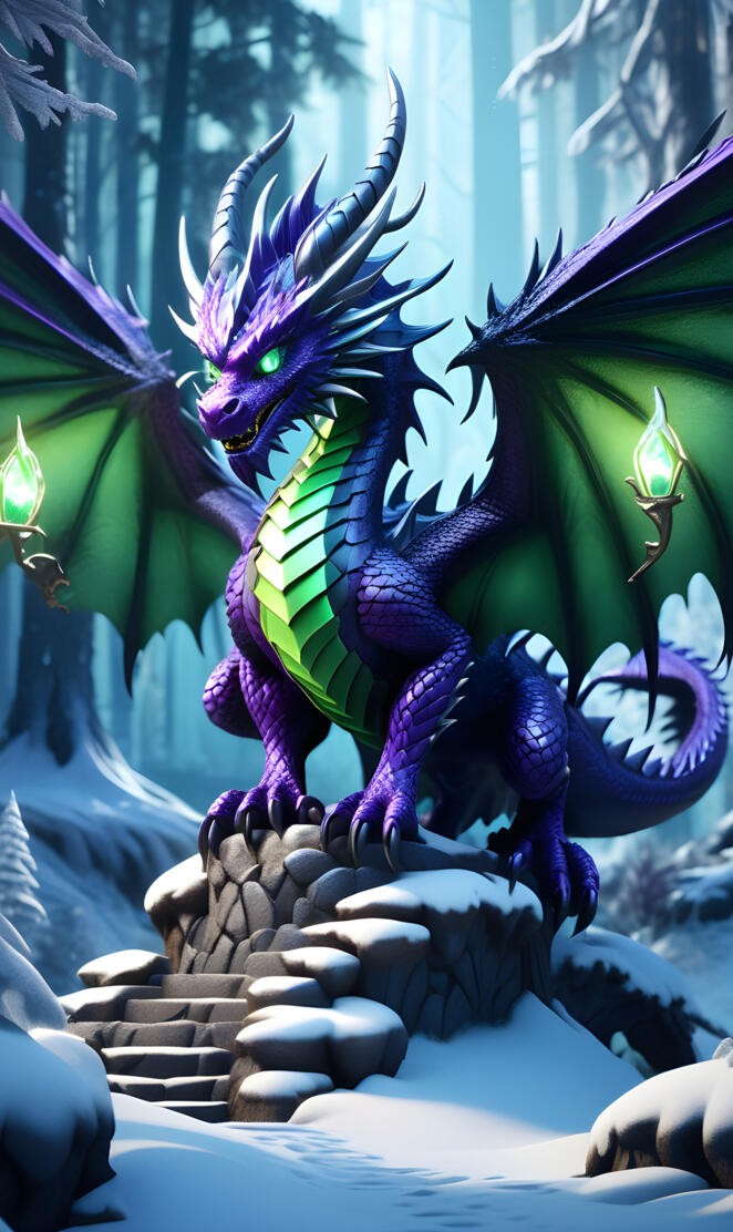 Amethyst Dragon