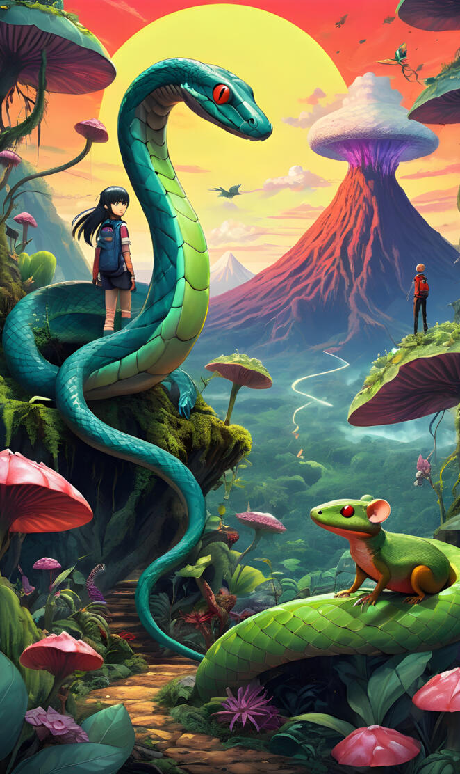 Snake Girl vs. Mouse Man 1