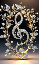 interesting treble clef design