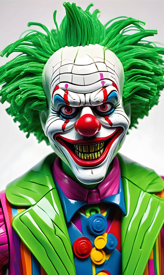 he he he clown around