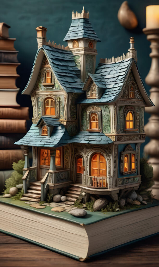 Cute fairy house