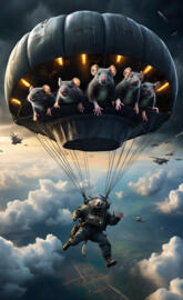 Mouse invasion from above