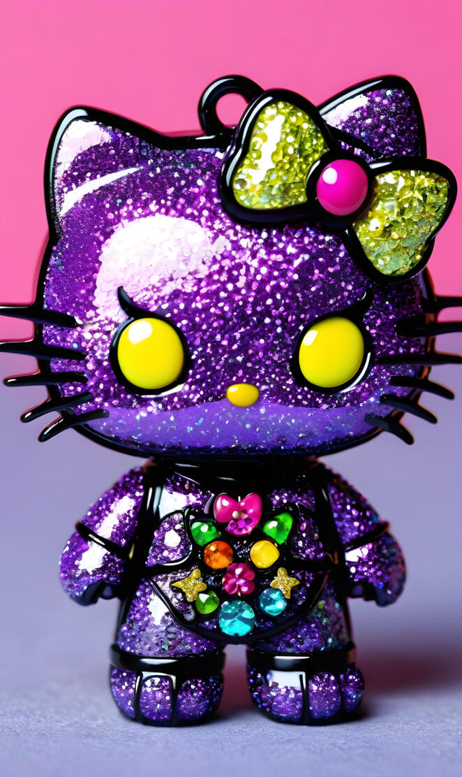 Halloween style hello kitty
