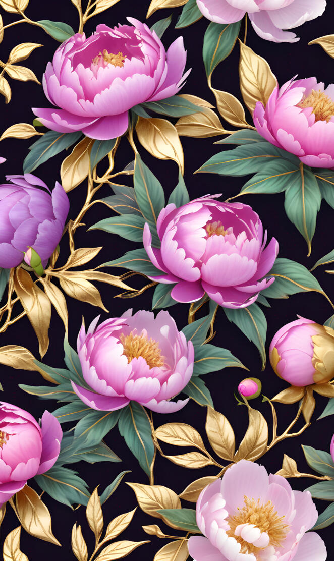 Peonies Pattern