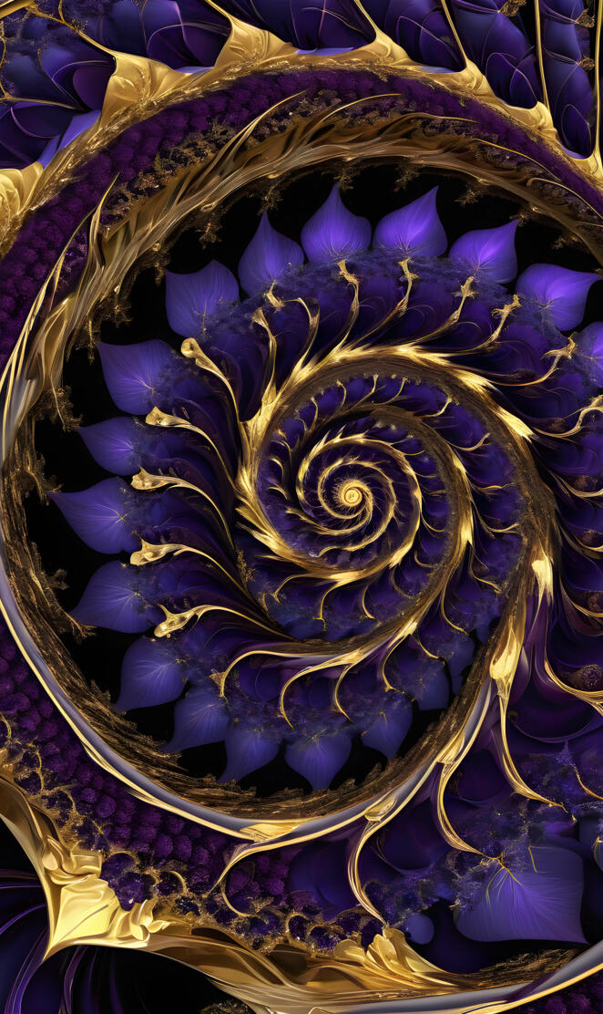 Spiral fractal atempt