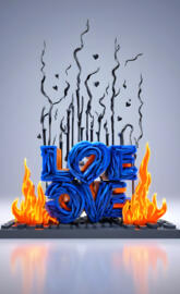 yep I said neon flames Oops