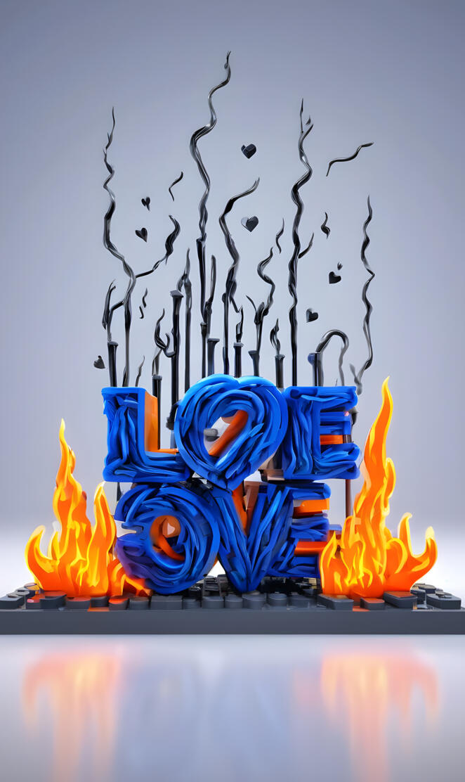 yep I said neon flames Oops