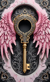 angel wing key.