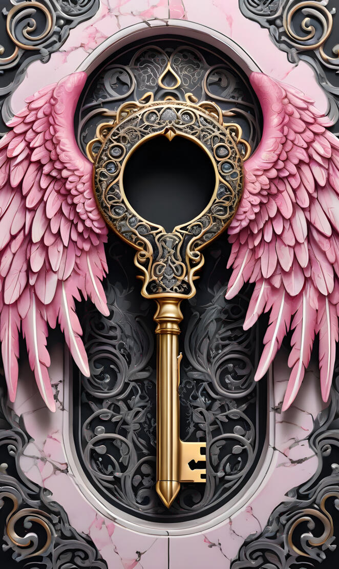 angel wing key.