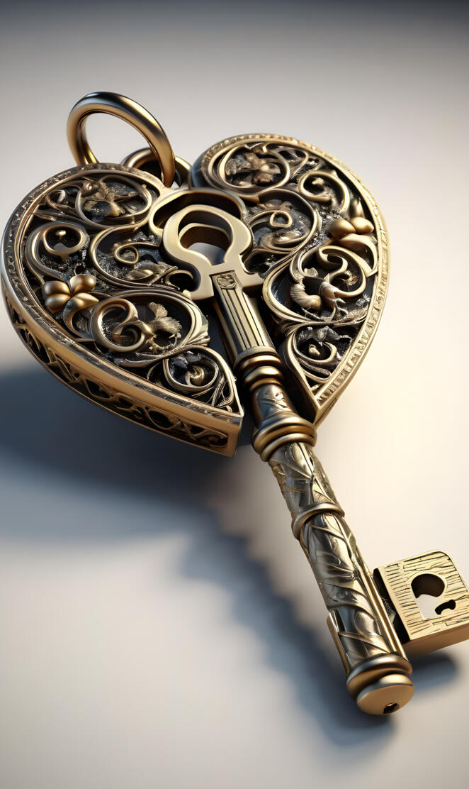 a metal object with a handle