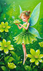"Key Lime" Princess Fairy