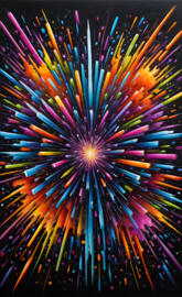 a colorful ferris wheel