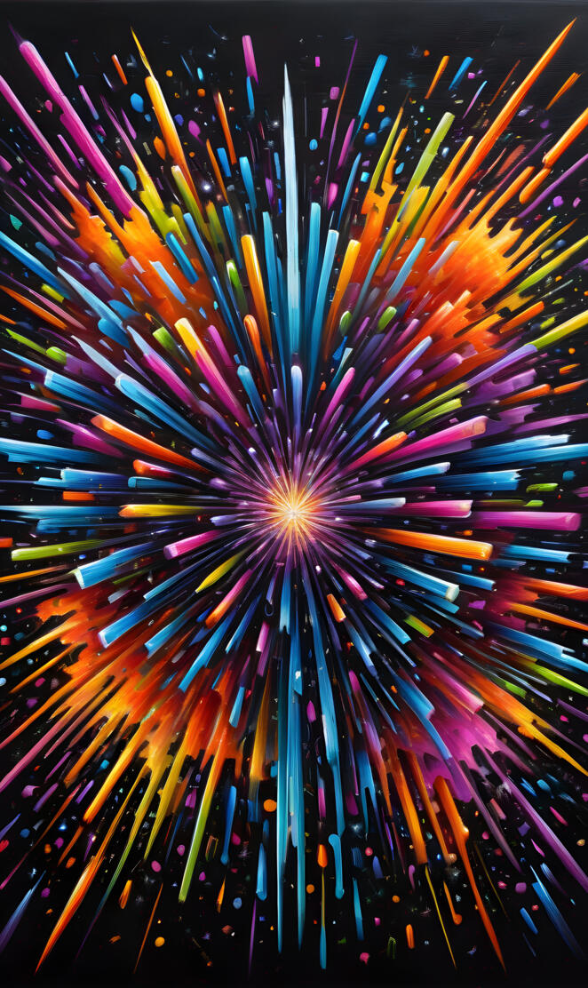 a colorful ferris wheel