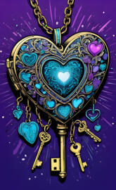 a colorful circular object