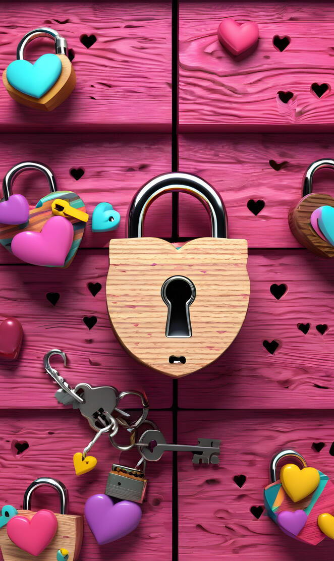 a group of colorful necklaces